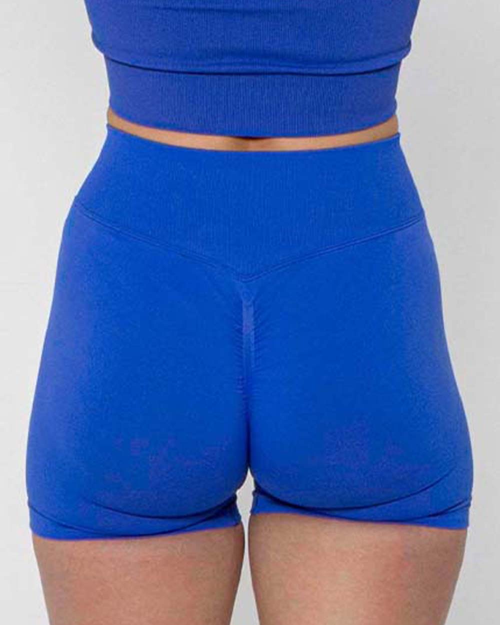 Performance Short Blauw